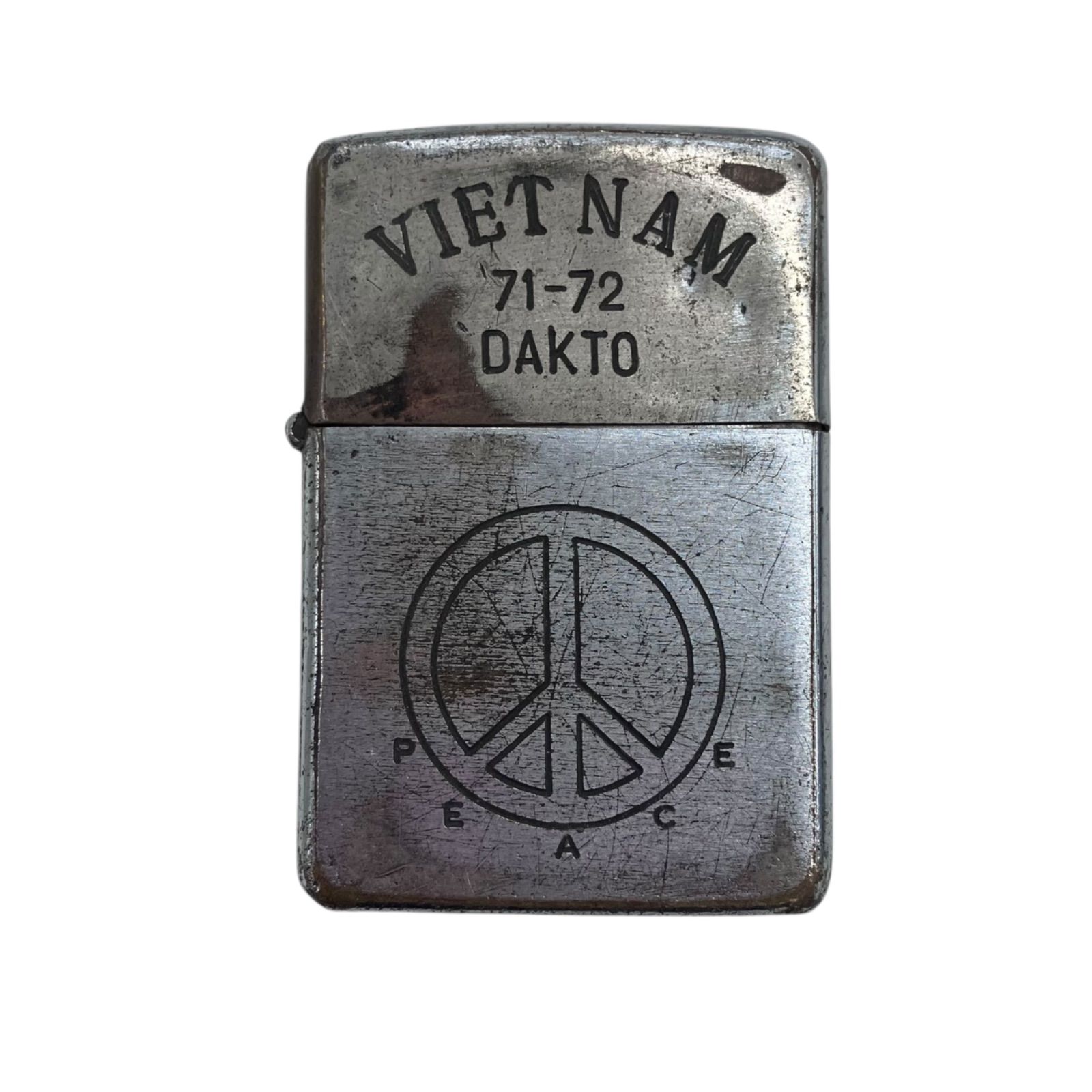 ベトナム 1971-1972 ZIPPO Zippo ジッポー 中古・ベトナムZIPPO 1972年製造 QUI NHON 71-72