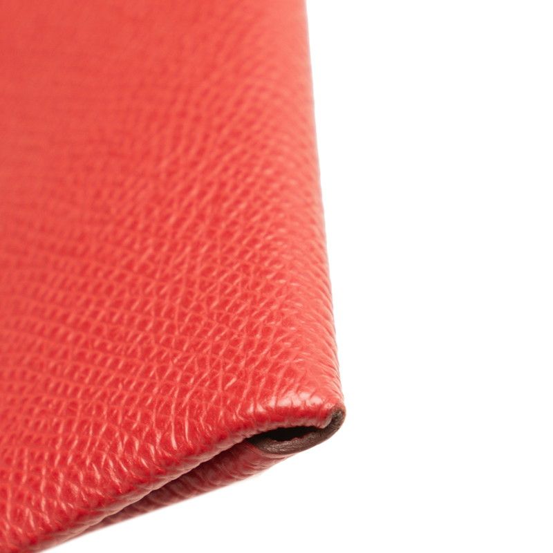 今期新品エルメスHERMESバスティア 小銭ケースコインケース W刻印ルージュH エルメス HERMES バスティア T刻印 ルージュアッシュ ヴォー