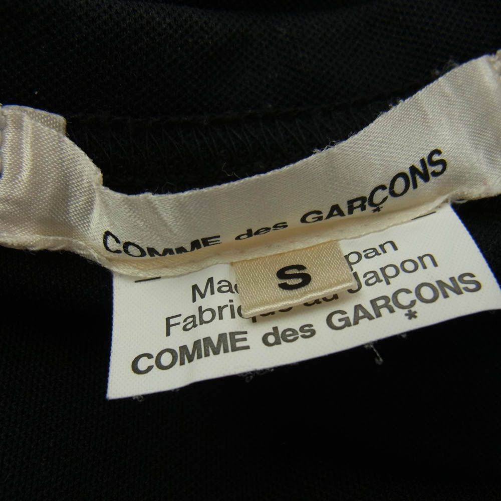 COMME des GARCONS コムデギャルソン 24SS GL-T016 本ライン 24SS GL-T016 クロップド ワイド ブラウス ブラック系 S【中古】 COMME des GARCONS - COMME des GARCONS コムデギャルソン 24SS