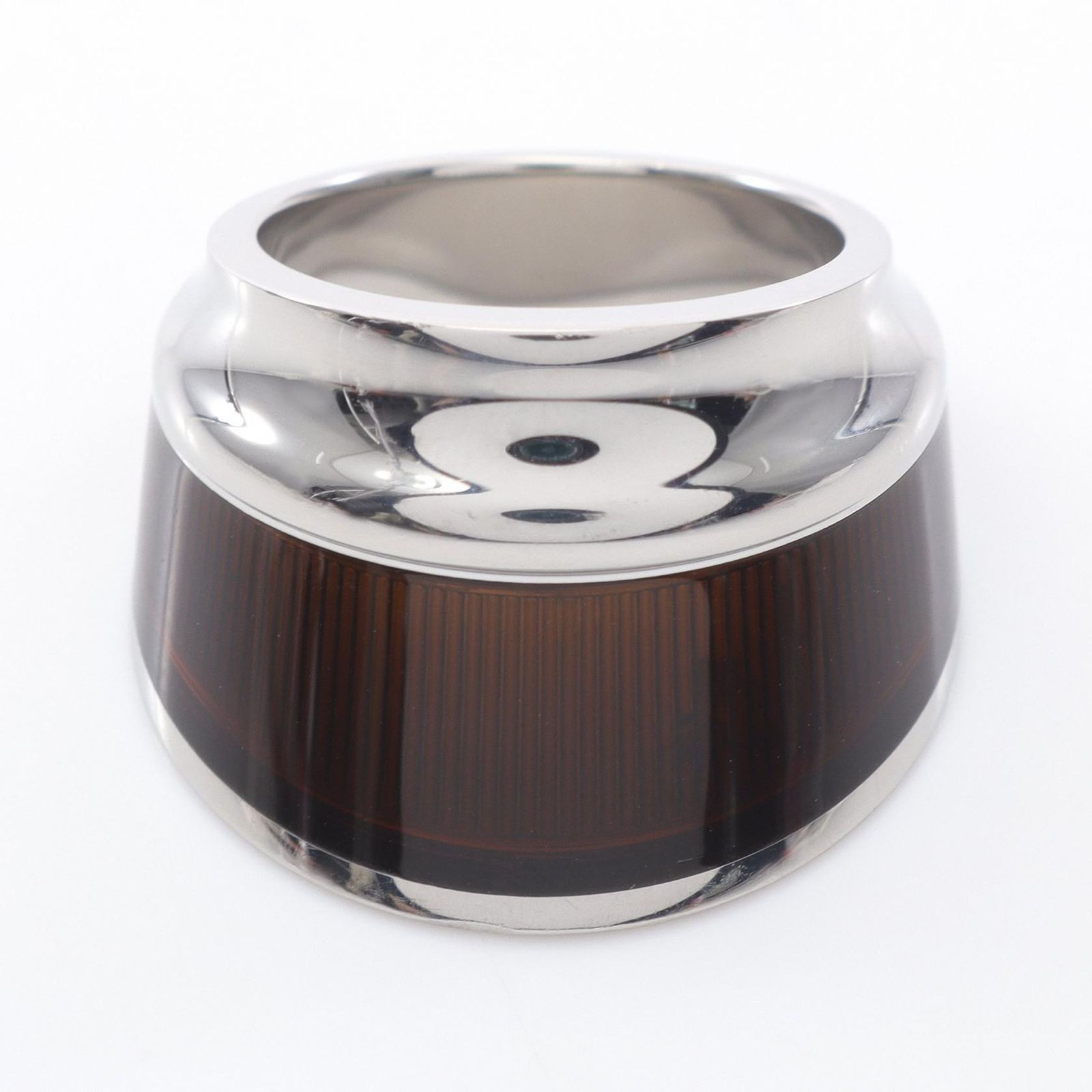 エルメス HERMES リング・指輪 Equus ステンレススチール エクウス