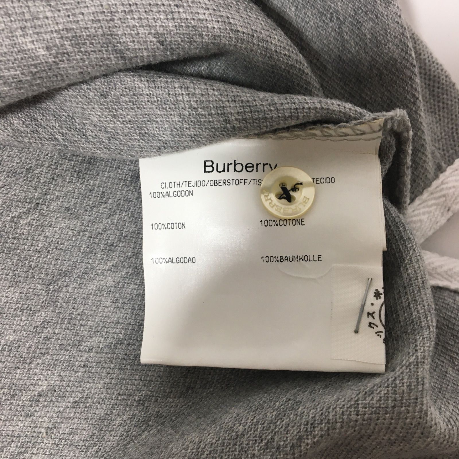 M0906-18-N Burberry バーバリー スリムフィット ポロシャツ