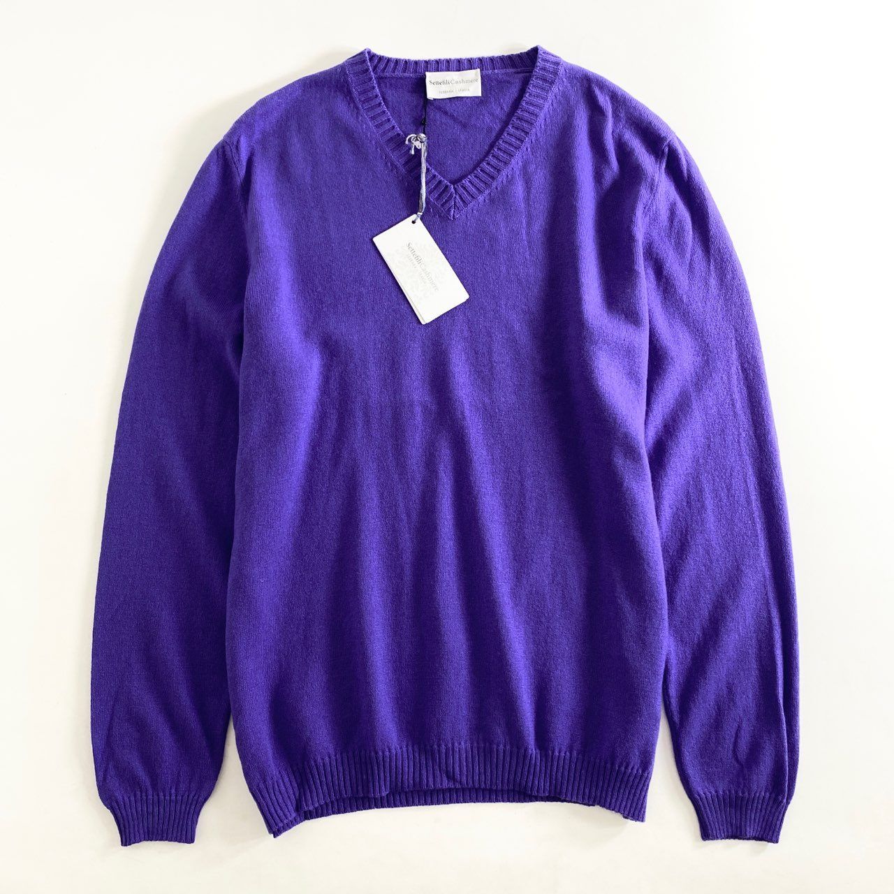 84h27①《未使用保管品》 イタリア製 Settefili Cashmere セッテ 