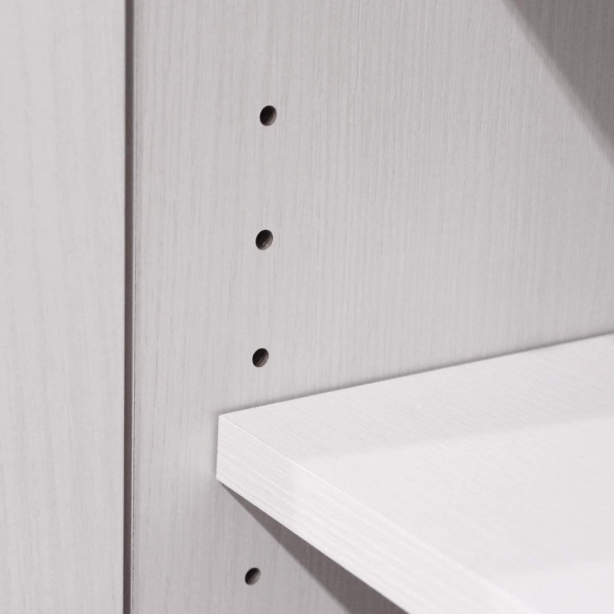 薄型キャビネット 4段 本棚ホワイト 幅89.9 高さ85.6 白井産業 奥行22.4cm CEN-8590SD チェローネ MARWIL-DEMENAGEMENTS_CH