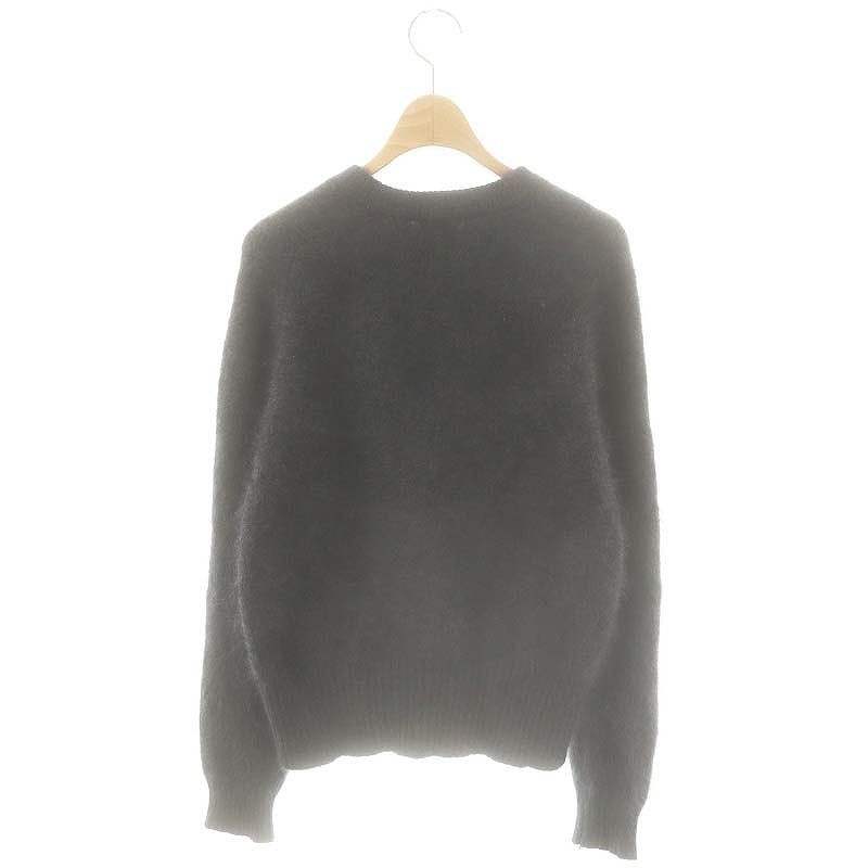 スピック&スパン Spick&Span FUR KNITクループルオーバー ニット セーター 長袖 ブラック /HK ■OS レディース スピック&スパン Spick&Span FUR KNITクループルオーバー ニット