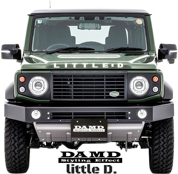 【中古品】DAMD Little D. ジムニーフロントグリル M's】 JC74 ジムニーノマド 5ドア (2025.4-) DAMD little D