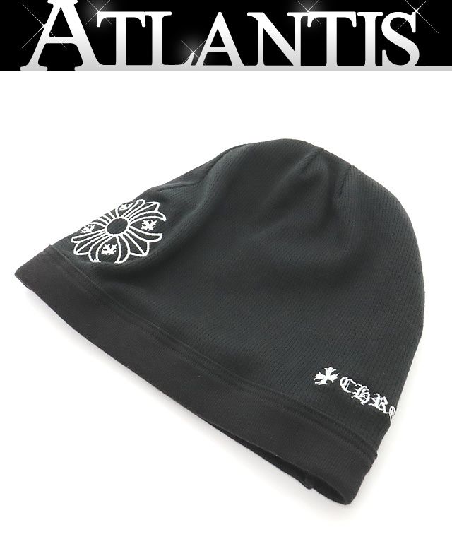 【美品】CHROM HEARTS CH ロゴ 刺繍 ビーニー 正規品 確実正規品】CHROME HEARTS ビーニー CHプラス ロゴ刺繍 - メルカリ