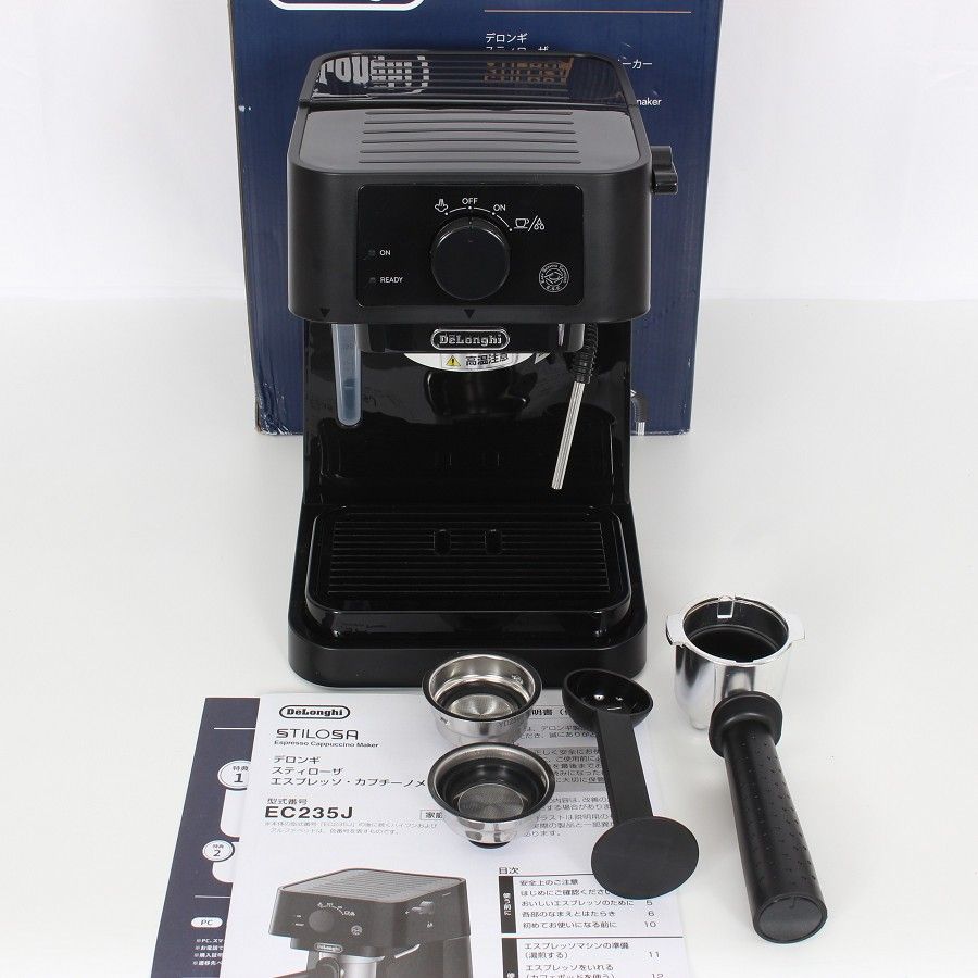 デロンギ スティローザ EC235J-BK エスプレッソ カプチーノメーカー DeLonghi 本体