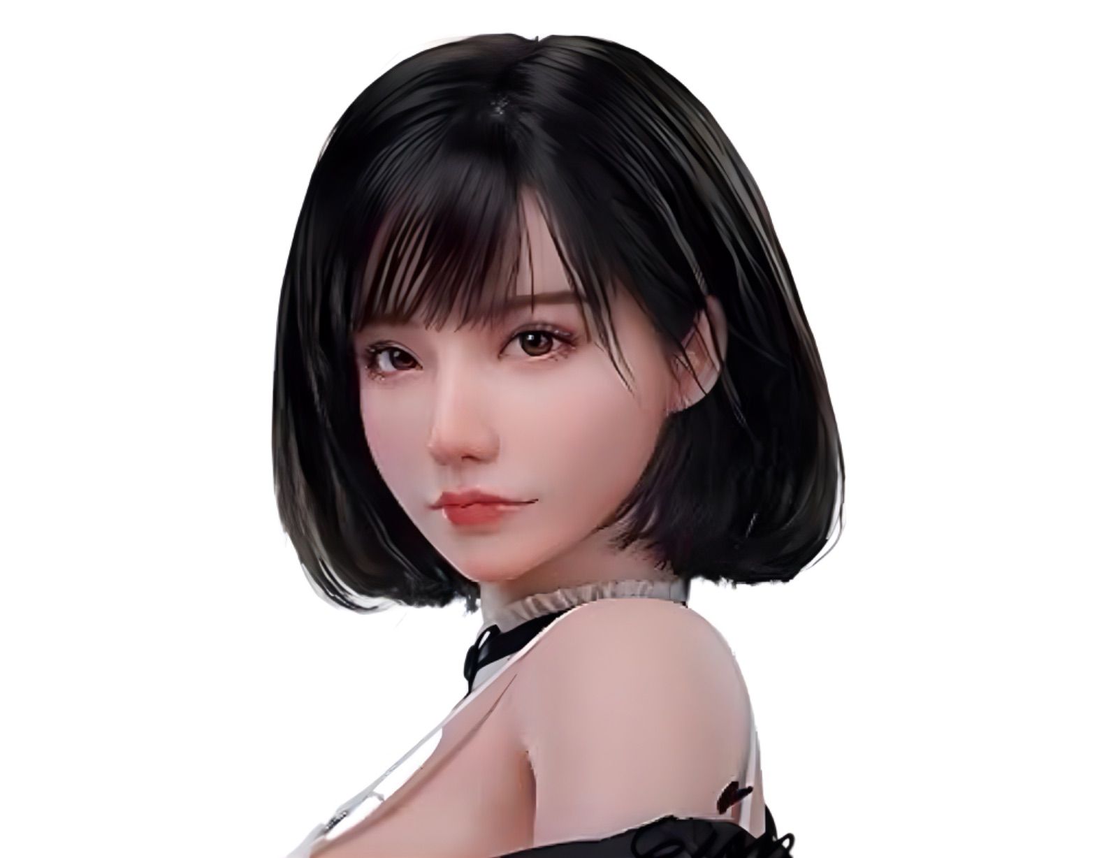 1/6 フィギュア ヘッド 12インチ 不知火舞モデル 手仕上げ作成 リアル 1/6 フィギュア ヘッド 12インチ ハーフ美人 手仕上げ作成