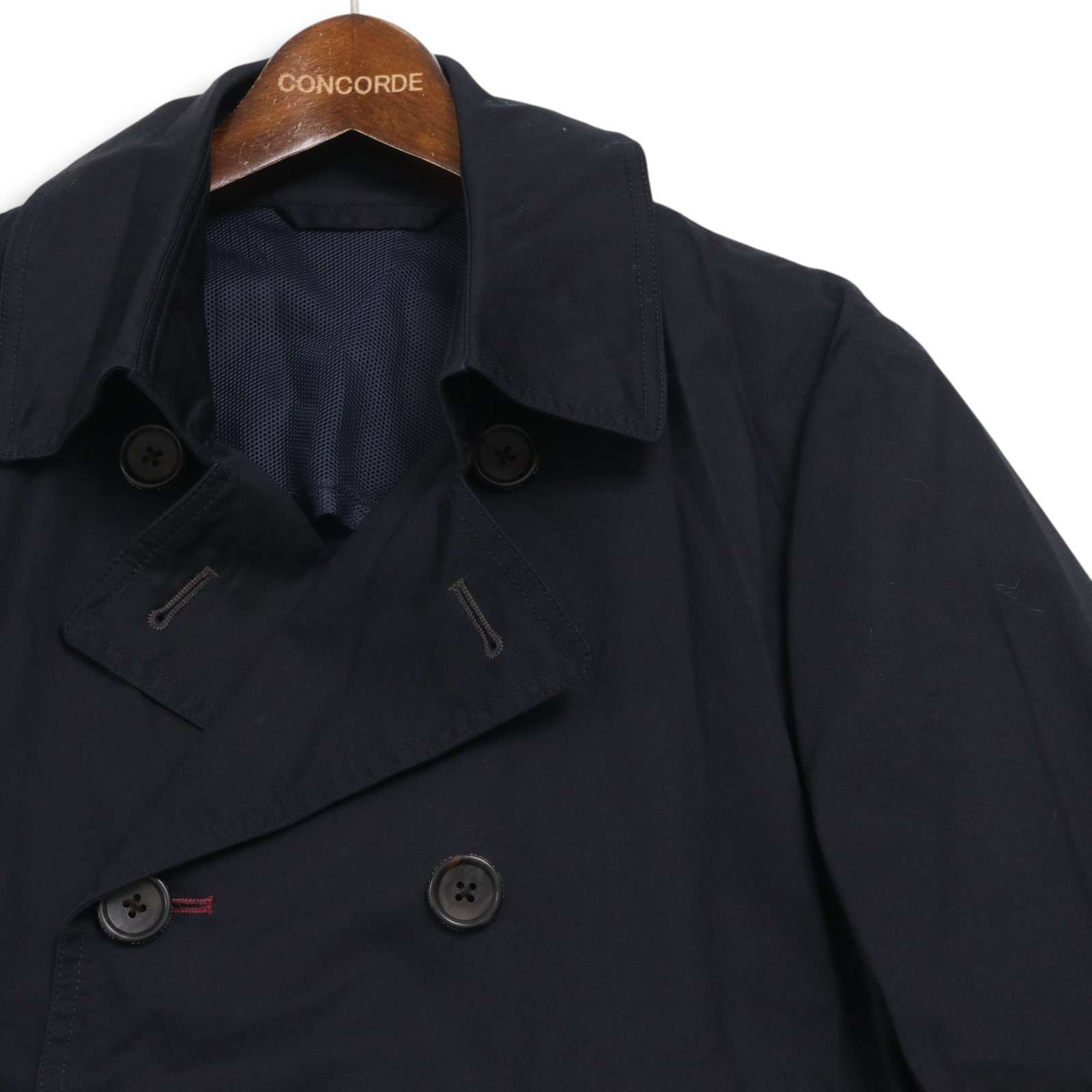 ☆美品　男子ピーコート　beams 紺 BEAMS F（ビームスF）MACKINTOSH / HUMBIE P-COAT ウール