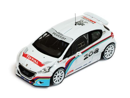 ixo/イクソ プジョー　208 T16 R5 テストカー　（2013）　P.Andreucci