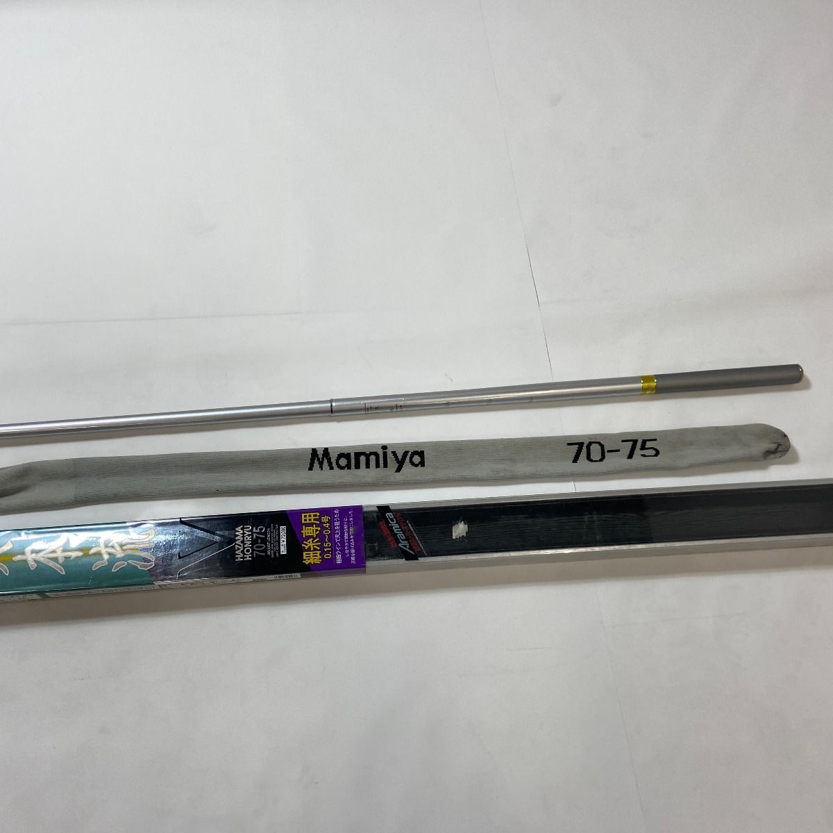 ΨΨMamiya マミヤ 渓流竿 峡本流V 70-75 袋付 - メルカリ