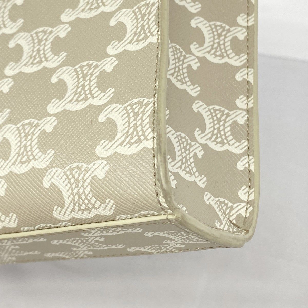 5hb1019-h】セリーヌ トートバッグ トリオンフ ミニ バーティカルカバ  