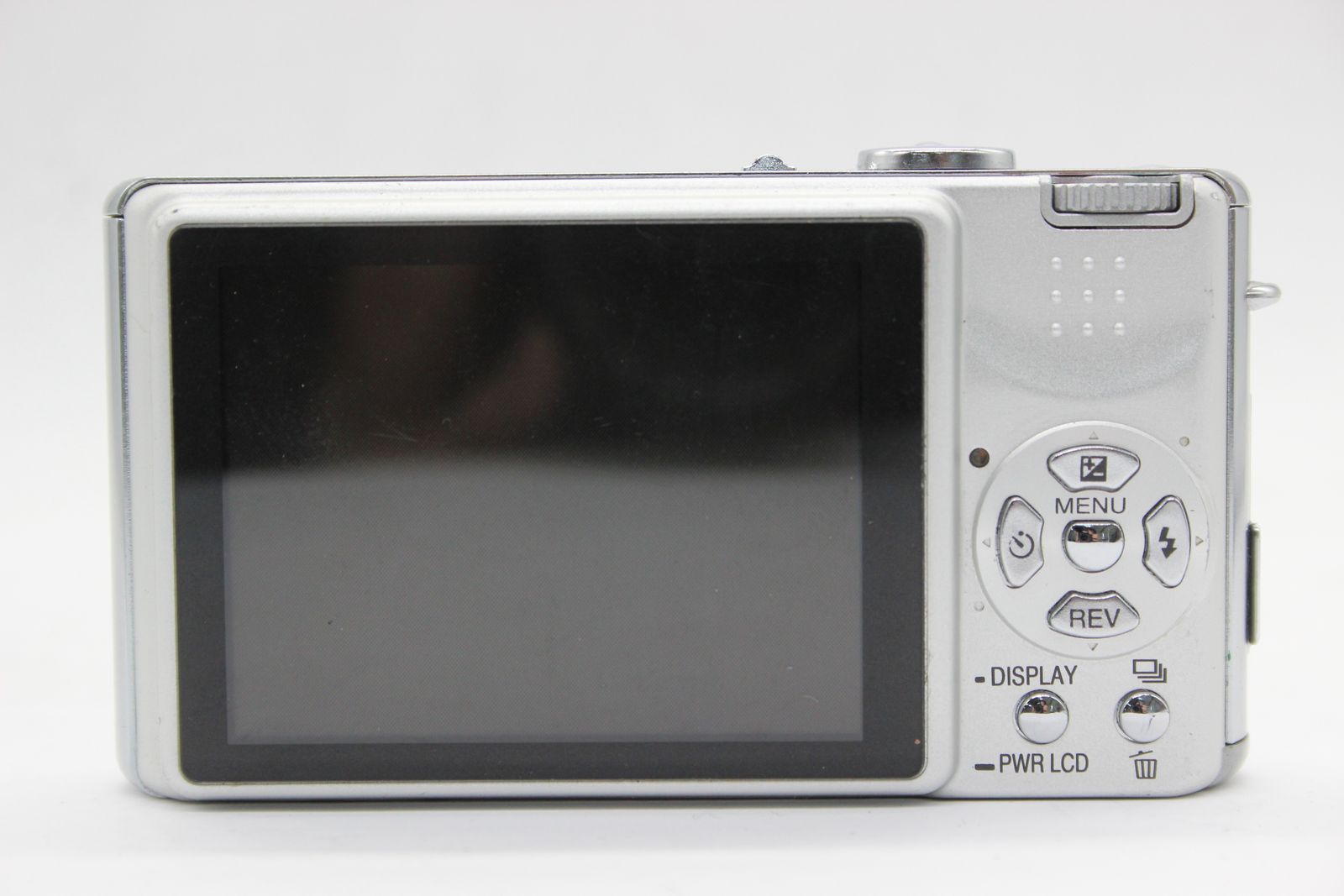 返品保証】 パナソニック Panasonic LUMIX DMC-FX7 バッテリー付き 