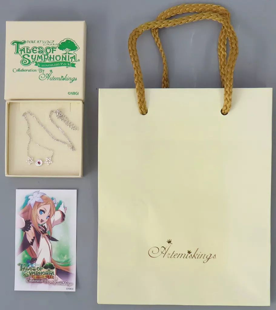 中古】銀製品・指輪・アクセサリー マルタ・ルアルディ フラワーコア ネックレス 「テイルズ オブ シンフォニア ユニゾナントパック