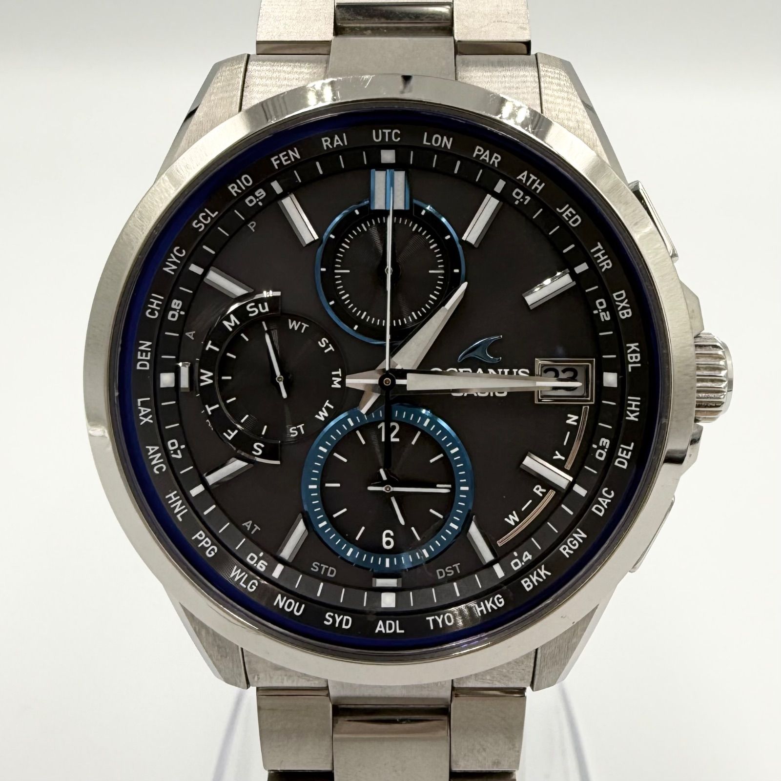 カシオ オシアナス OCW-T2600 チタン ソーラー電波 メンズ 時計 CASIO 