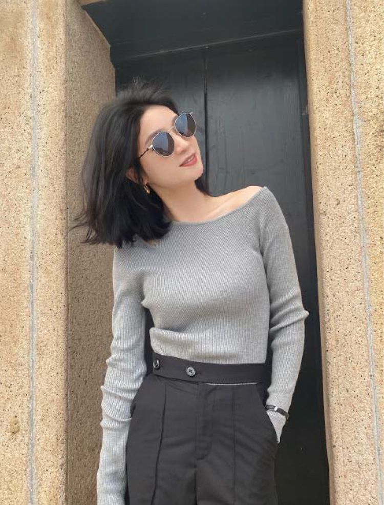 アシンメトリーネック