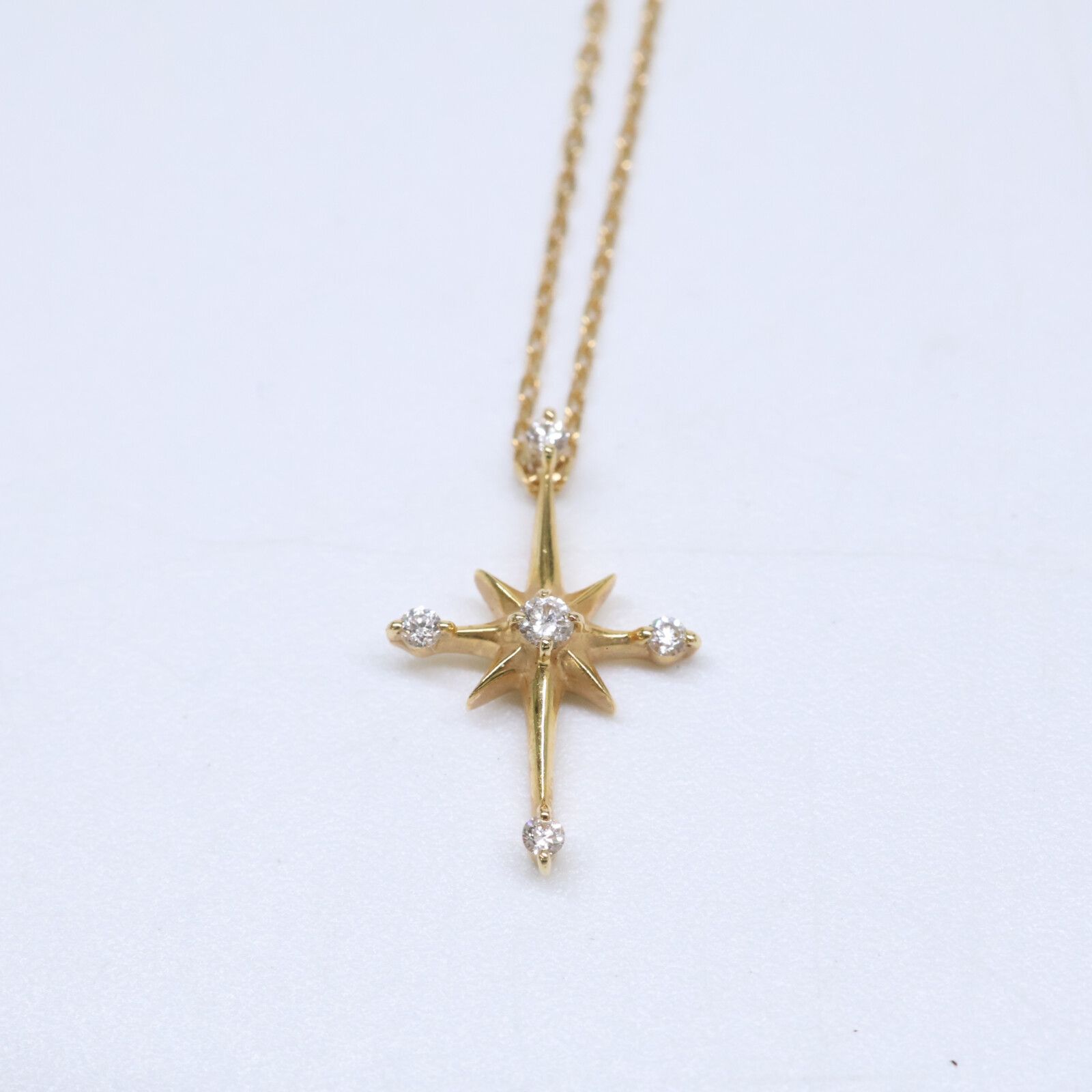 STAR JEWELRY スタージュエリー 【美品】2ZN2100 K18 0.03 DIA