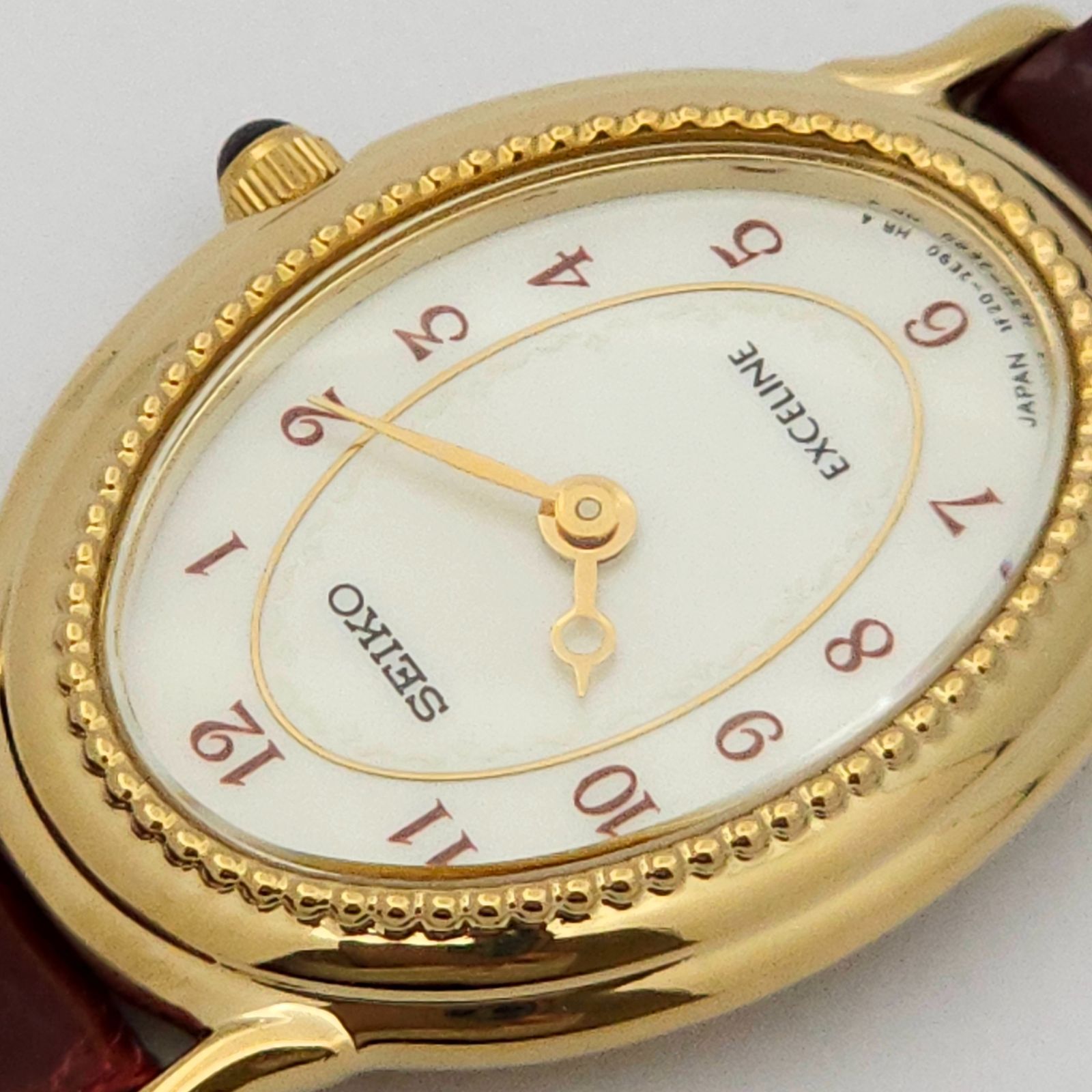 SEIKO エクセリーヌ 1F20-6A4A 時計 楽天市場】セイコー 1F20-6A4A エクセリーヌ 腕時計 GP/革
