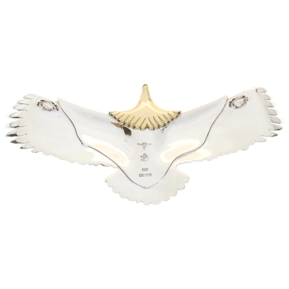 Tady＆king 特大イーグル頭金メッキ加工 TADY&KING特大イーグル全金 頭プラチナ Necklace TADY＆KING