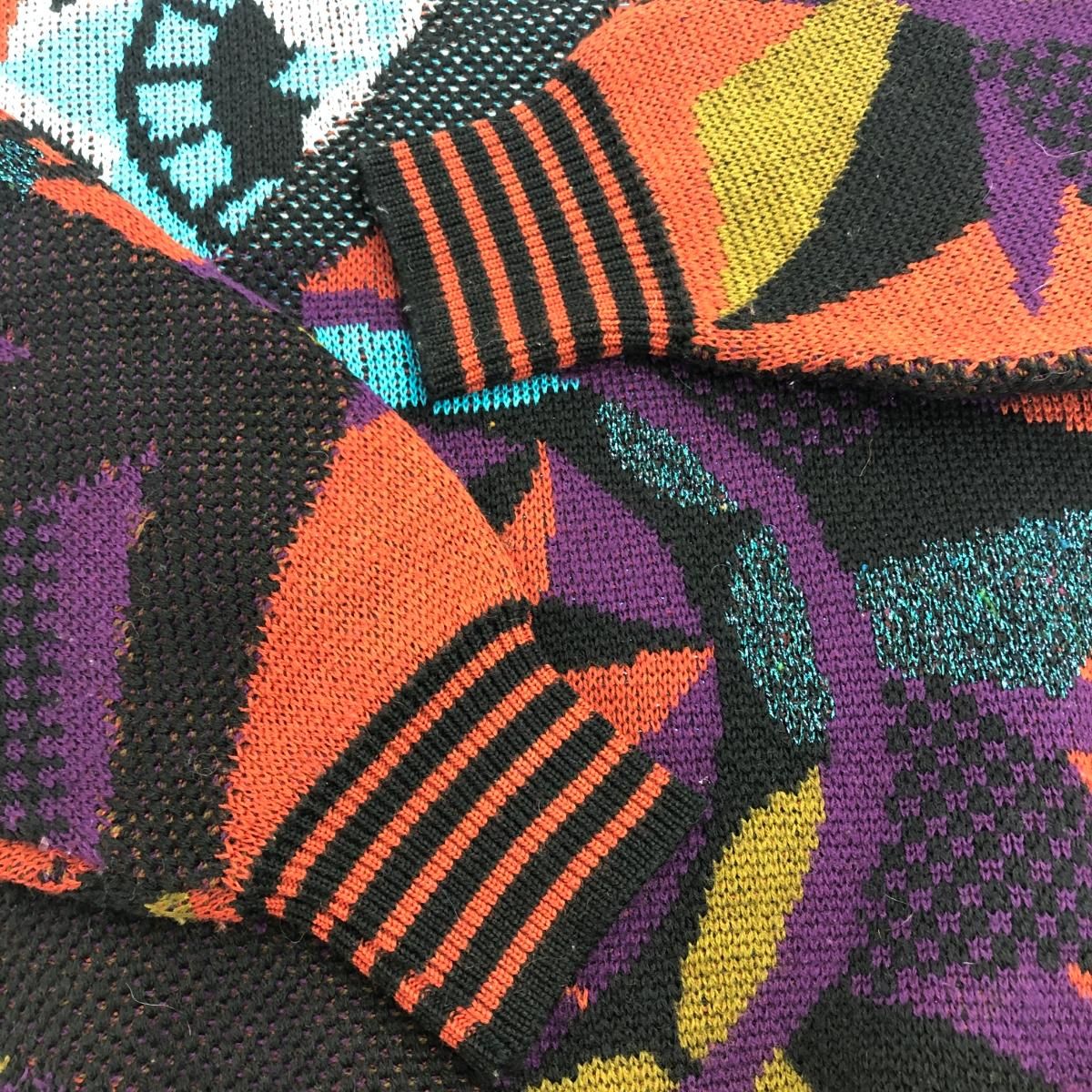 YOSHIYUKI KONISHI ヨシユキコニシ ニット サイズ:M ブルー メンズ 総