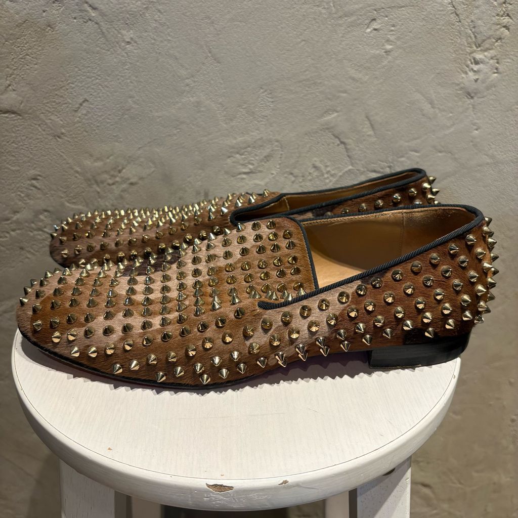 Christian Louboutin 　42 　スタッズ シューズ Christian Louboutin High-cut Sneakers Studs Multicolor Size EU 42