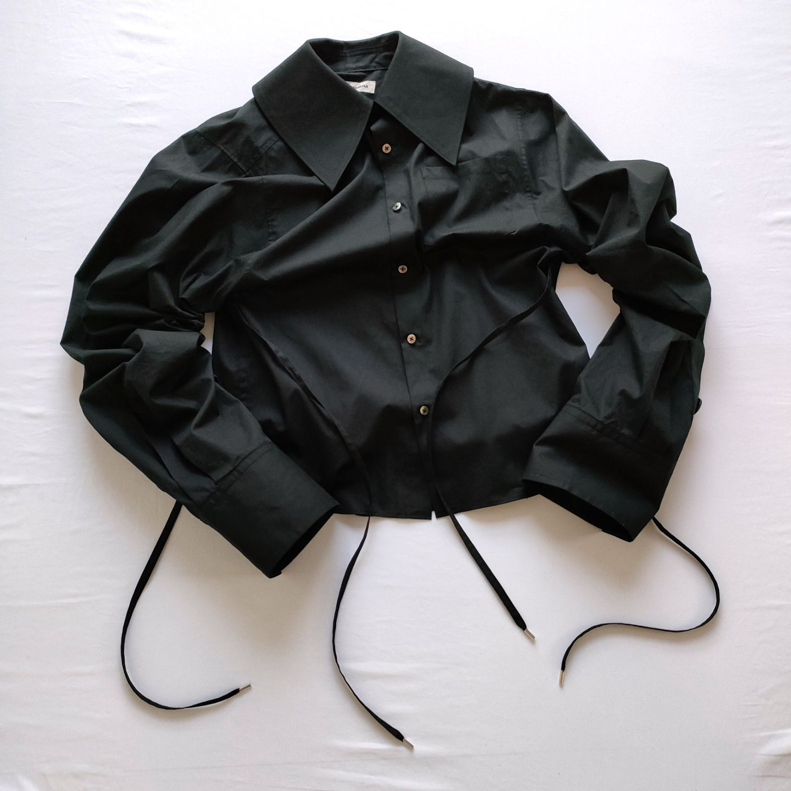 HARUKI SHIMAMURA】SMALL BODY SHIRTS 黒 - メルカリ