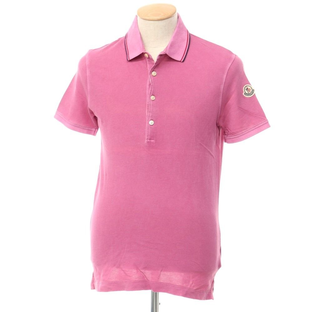 モンクレール　ポロシャツ　ピンク　Sサイズ