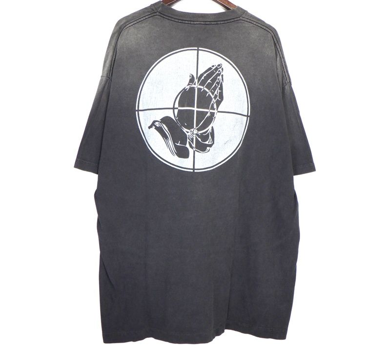 XL 美品 23SS セントマイケル UNKNOWN 加工 プリント Tシャツ XL 美品 23SS セントマイケル UNKNOWN 加工 プリント Tシャツ SAINT