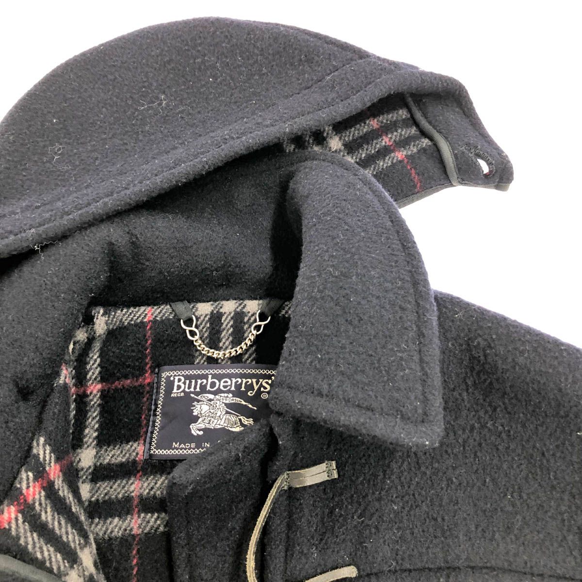 Burberrys バーバリー　ダッフルコート Burberrys バーバリーズ ノバチェック柄 ダッフルコート 46REG