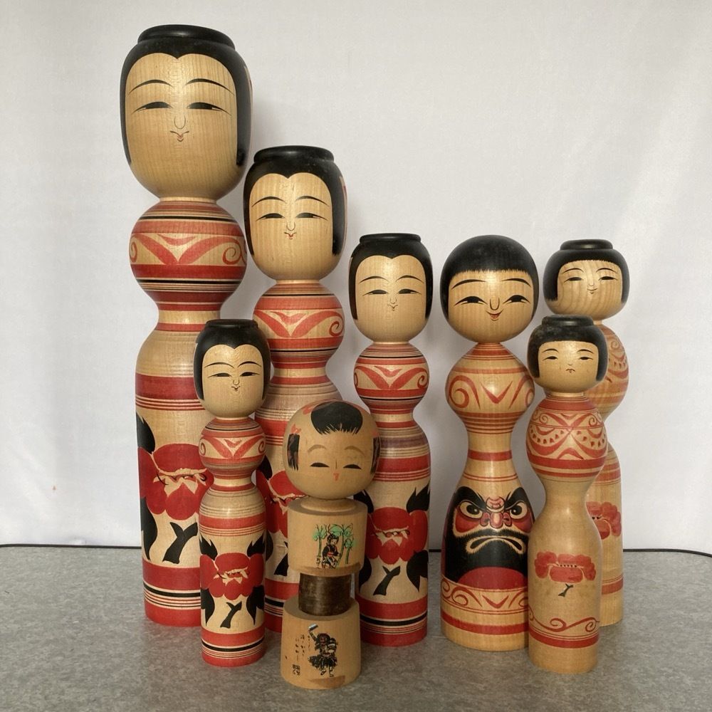 まとめ売り こけし 工芸品 伝統工芸品 郷土玩具☆K2454Z - メルカリ