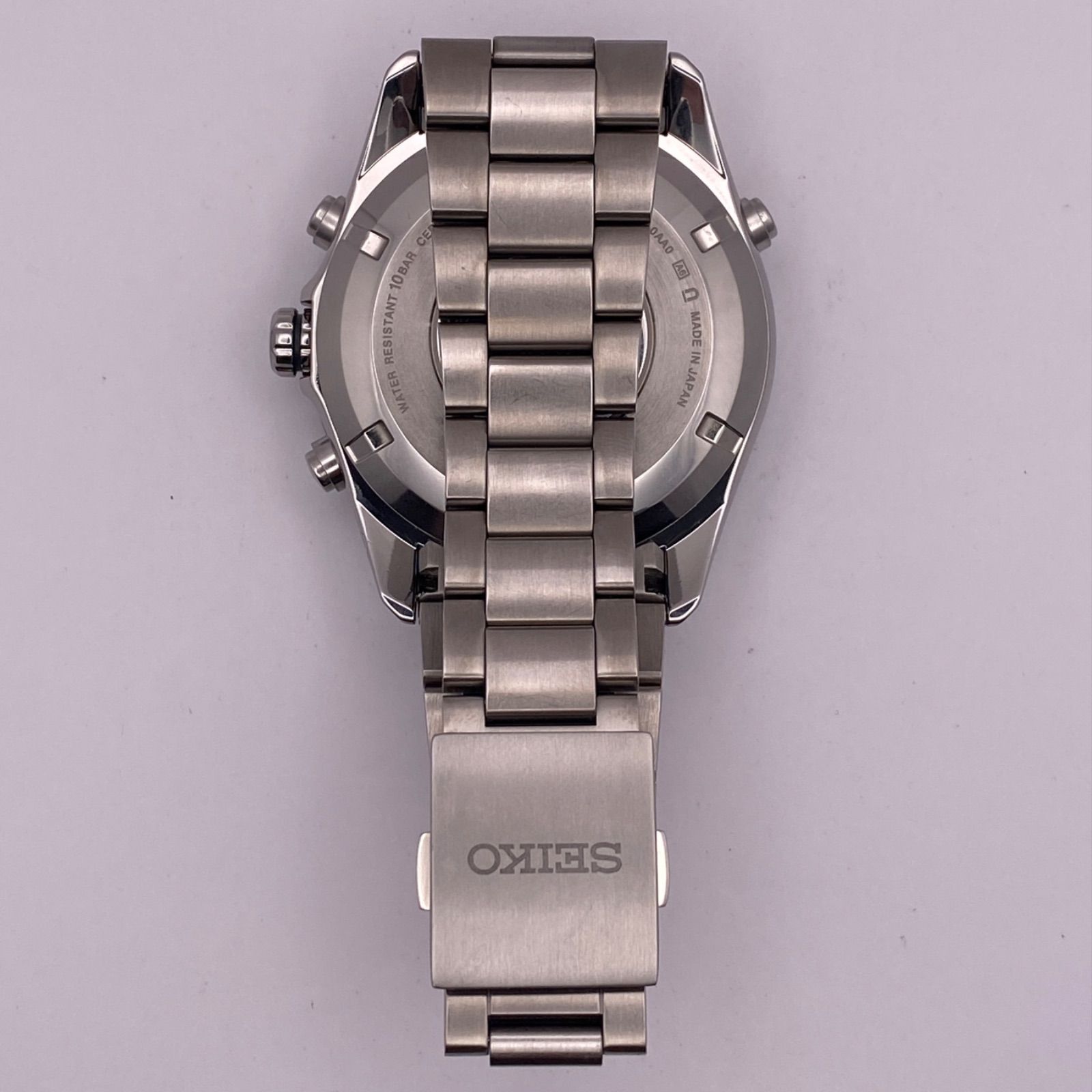 T223）良品 稼動品 SEIKO セイコー GPS電波ソーラー ASTRON アストロン ワールドタイム TITANIUM SBXA003 7X52- 0AA0 人気 時計 メンズ ユニセックス - メルカリ