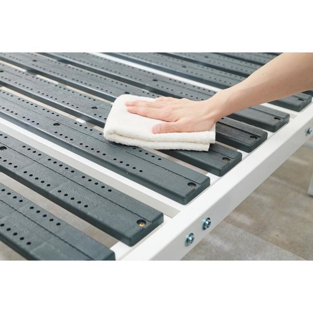 萩原 Hagihara KH-3707-WH シングルベッド 新生活 インテリア 家具おしゃれ