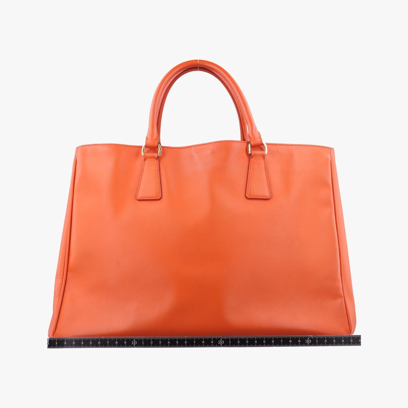 VINTAGE●PRADA●プラダ ガレリア レザー オレンジ ハンドバッグ プラダPradaガレリアマルチカラーサフィアーノレザーBN267425