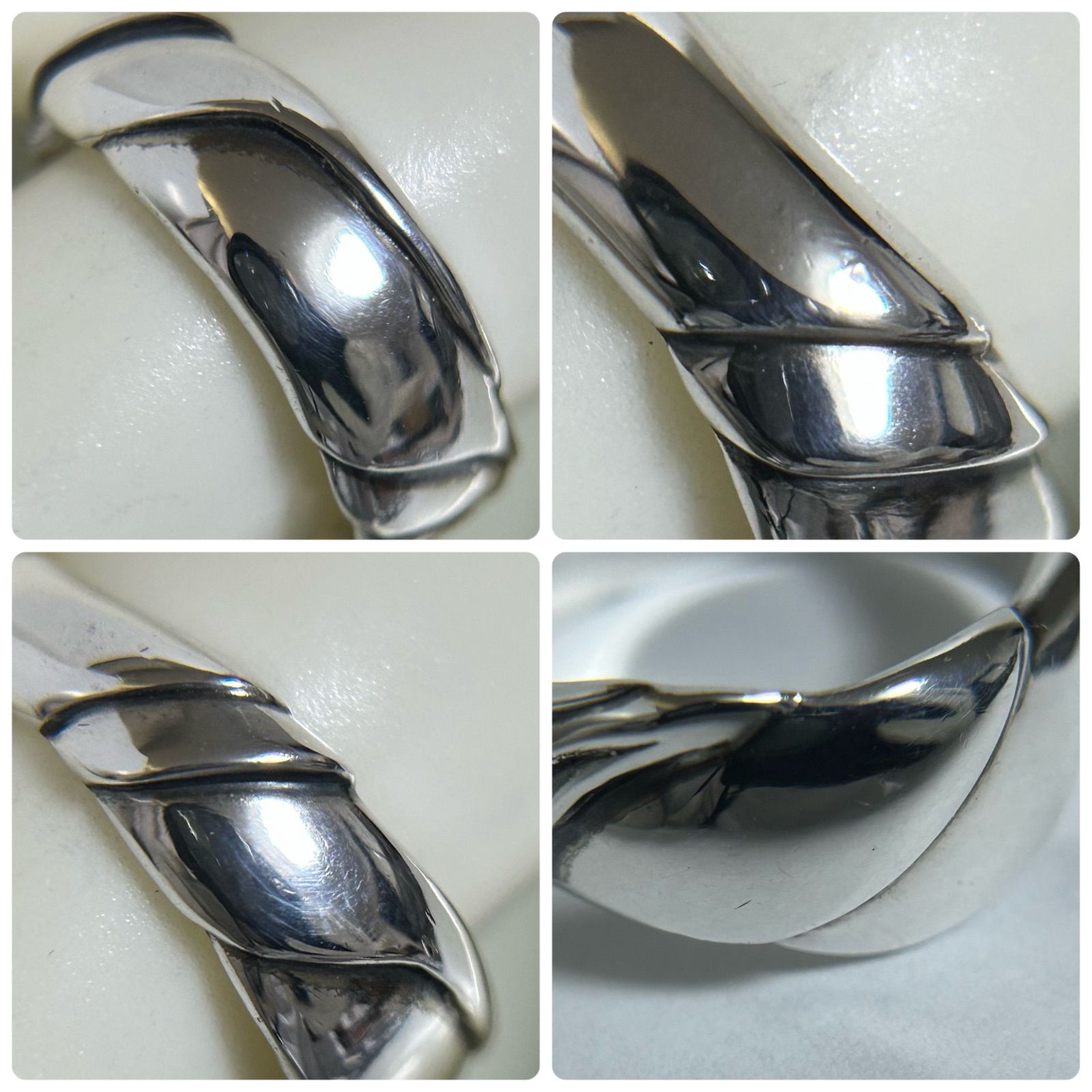   ジョージジェンセン リング 9.5号 925 240A Georg Jensen ジョージジェンセン リング A119 2連 9.5号