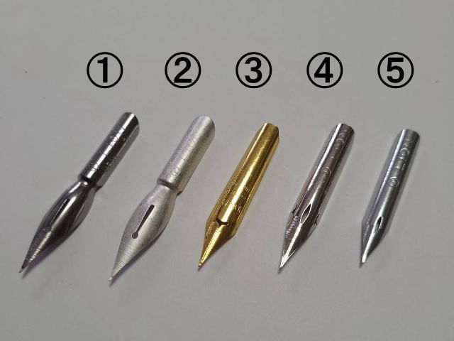 ライオンペン　ペン先　ドーム　10箱（144本） 20.替えペン先【 ライオン・カブラペン ドーム №100 】クローム 144本