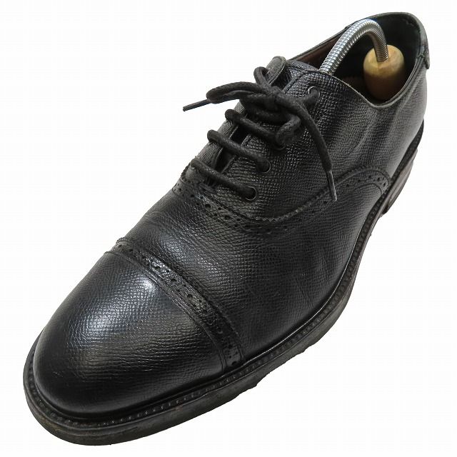 値引きする Salvatore Ferragamo◇ドレスシューズ/UK7/BLK/レザー 26.0