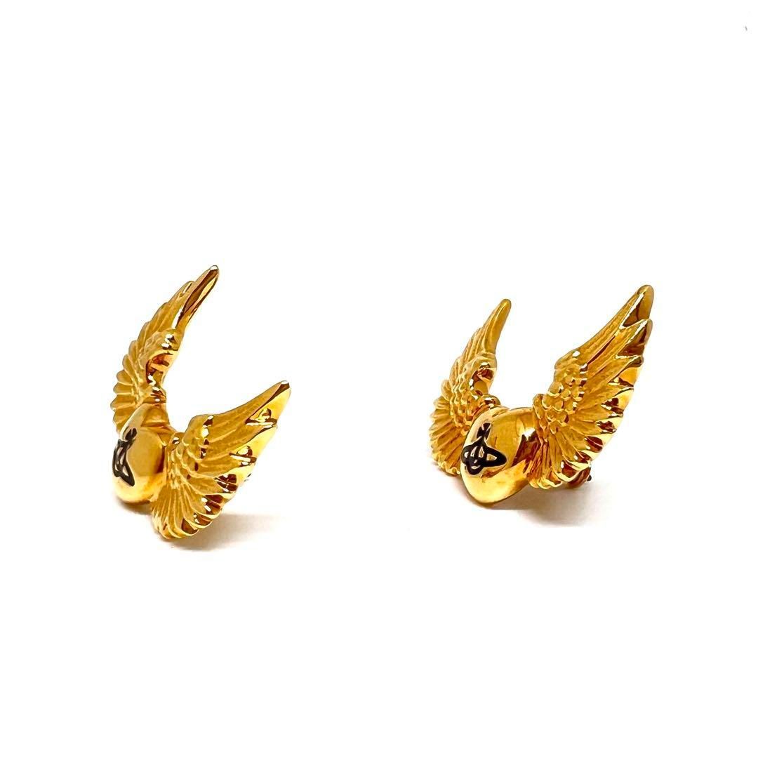 美品☆ Vivienne Westwood ヴィヴィアンウエストウッド ピアス 羽