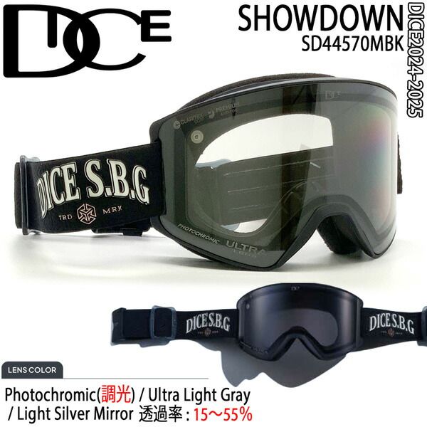 DICE ダイス SHOWDOWN ショーダウン ⁄スノー ゴーグル 23-24 ダイス