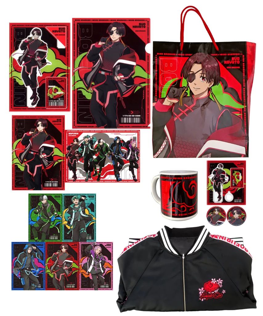 WIND BREAKER 桜遙 ハッピーバッグ 豪華版 スカジャン 推し袋 WIND BREAKER 蘇枋隼飛 豪華版 スカジャン 推し袋 WIND BREAKER 桜遙