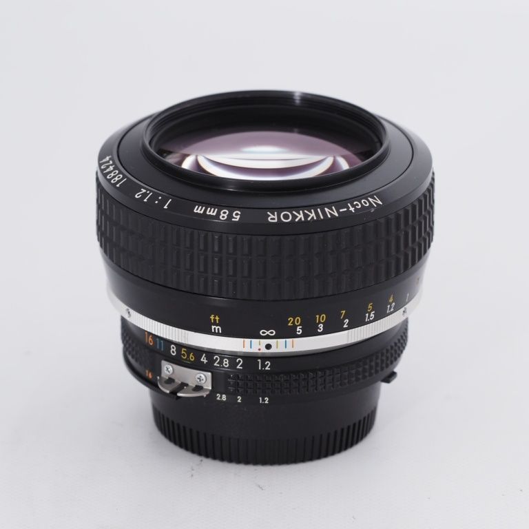 Nikon ニコン AI-S ノクト Noct-NIKKOR 58mm F1.2 1.2S Fマウント レンズ オーバーホール済み品