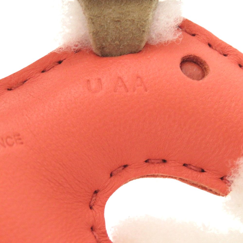 新品同様 エルメス バディ ムートン アニューミロ ローズテキサス  