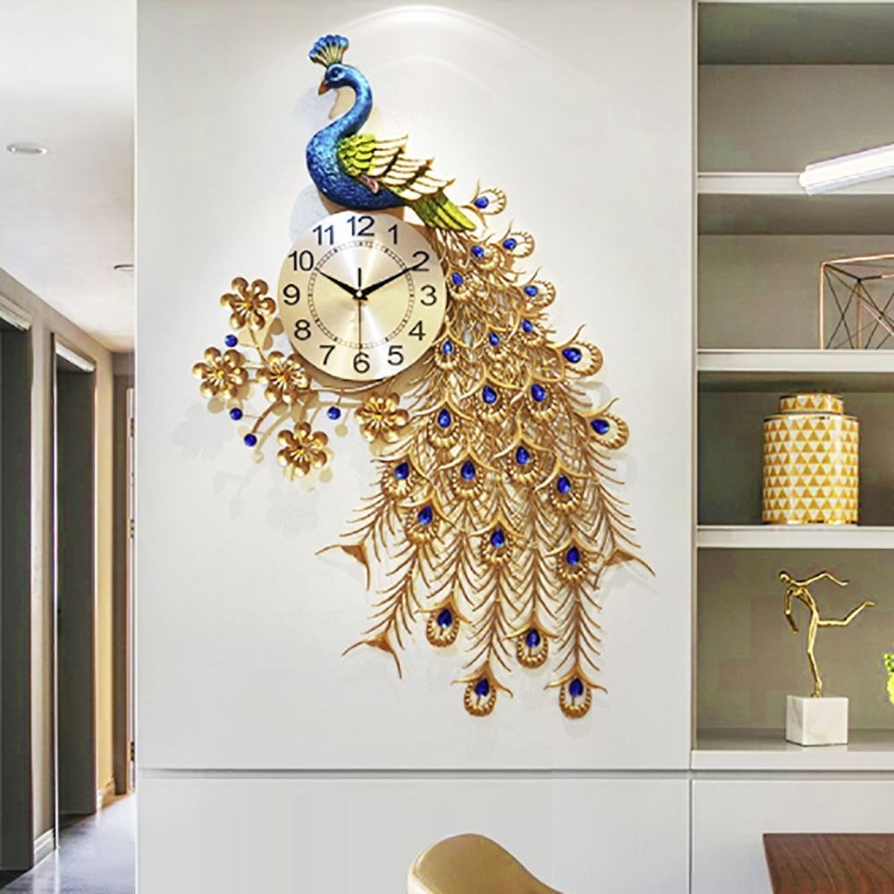 置物 孔雀 白 70cm 柱 2個 インテリア 風水 またね、神様 上