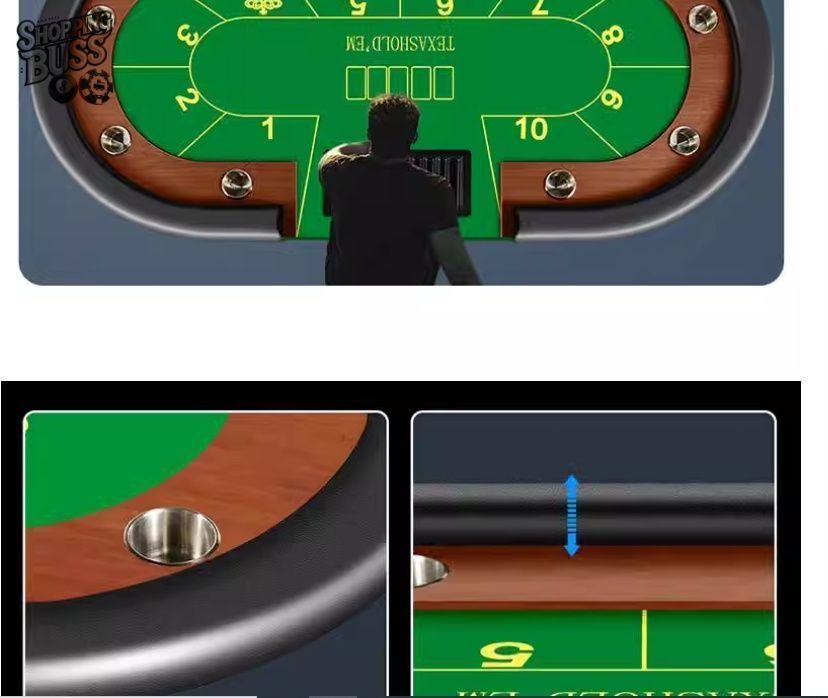 カジノ用品 10人用ポーカーテーブル