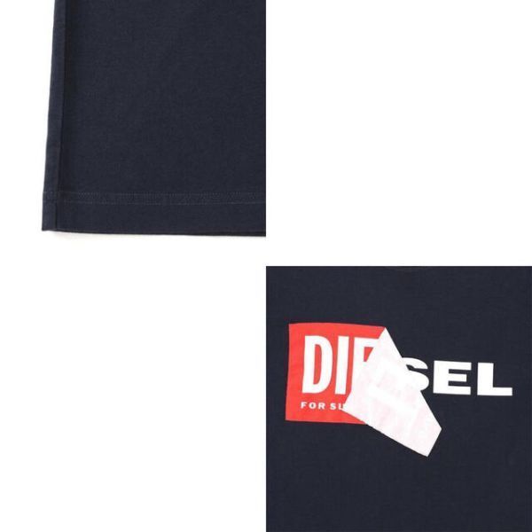 ディーゼル DIESEL Tシャツ M T DIEGO QA T-SHIRT ネイビー - T 