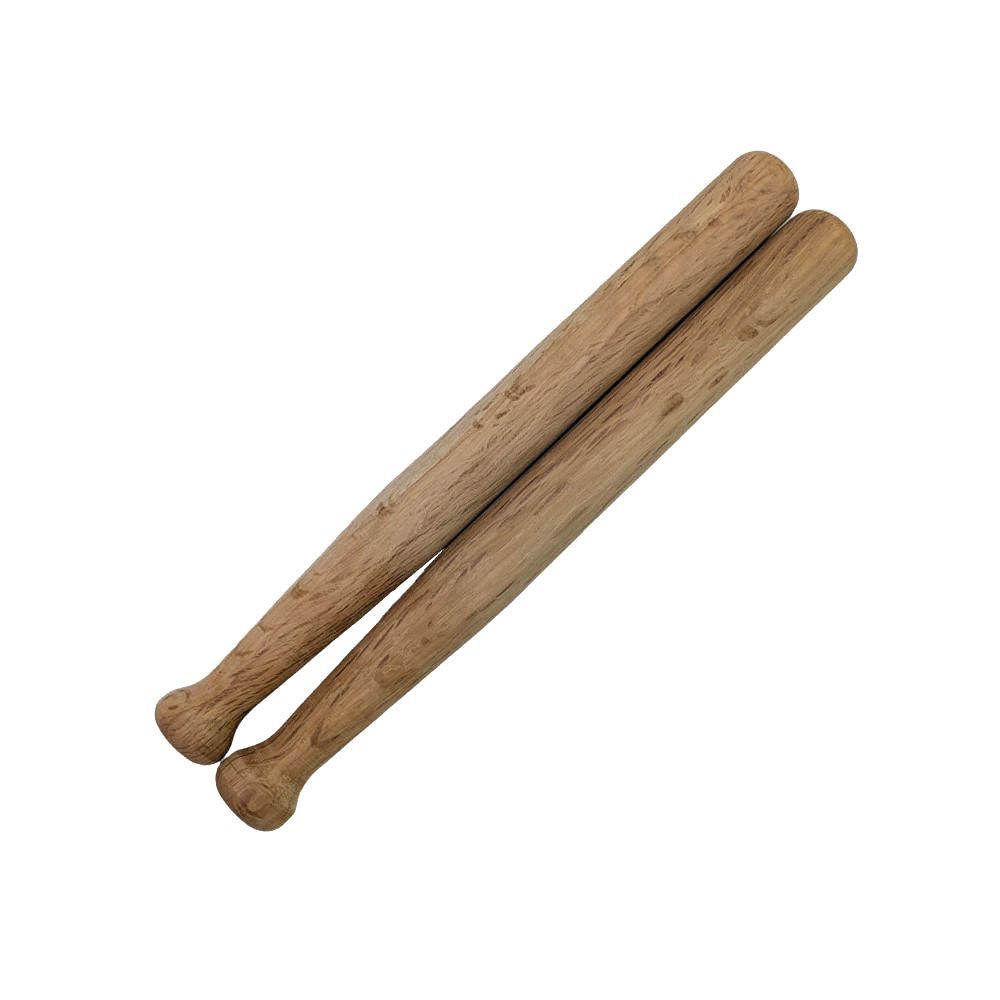 ◾️和太鼓♫バチ付き！ 握り付き 和太鼓バチ 獅子舞用 材質：カシ 太さ30mm X 長さ