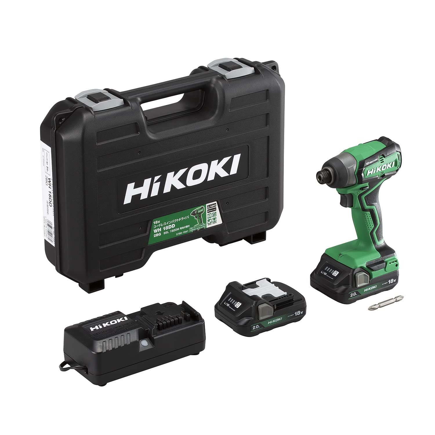 Amazon.co.jp限定】HiKOKI(ハイコーキ) 18V 充電式 インパクト 