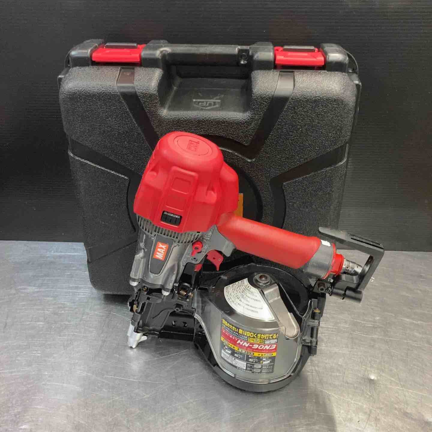 品 マックス MAX 90mm 高圧エア釘打ち機 HN-90N3 東大和店