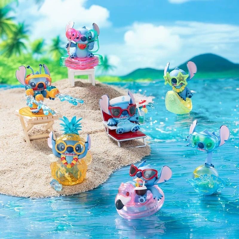 最新モデル 6点購入｜開封済】Disney x TOPTOY Stitch スティッチ “夏日 ぬいぐるみ・マスコット