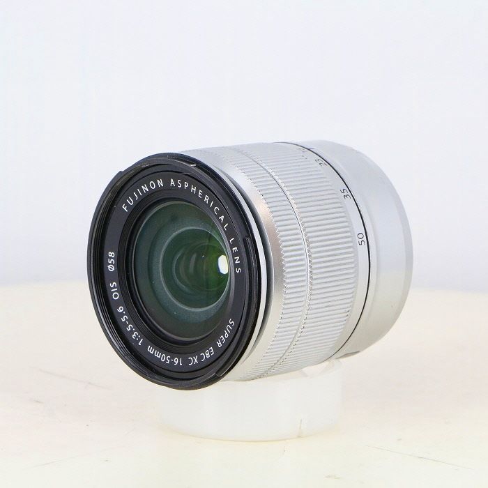 フジフイルム) FUJIFILM XC16-50/3.5-5.6 OIS ショップ シルバー 富士