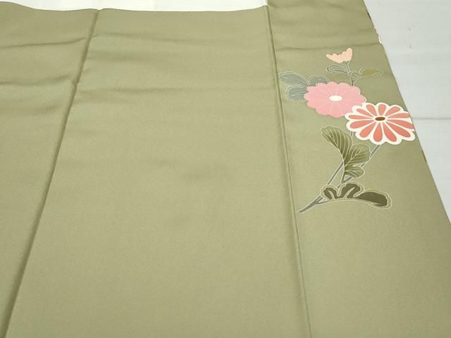 平和屋着物○訪問着 枝花文 金彩 鈴乃屋扱い 正絹 逸品 CAAY2954vf